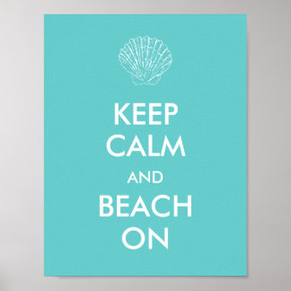 POSTER - BEACH BEHOUD