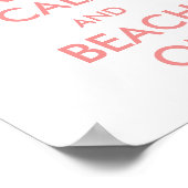 POSTER - BEACH BEHOUD (Hoek)