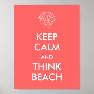 POSTER - BEACH BEHOUD