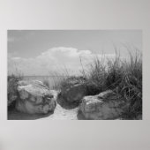 Poster "Beach Boulders" (Voorkant)