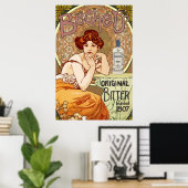 Poster - Beachers Original Bitter Opgericht in 180 (Thuiskantoor)