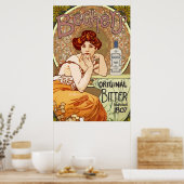 Poster - Beachers Origineel Bitter Geklonken 1807 (Keuken)