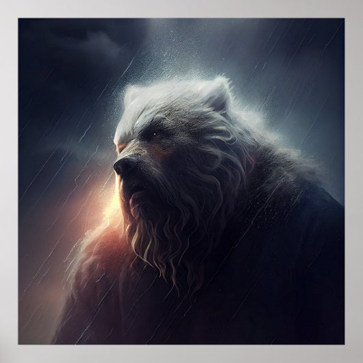 Poster Bear (Voorkant)