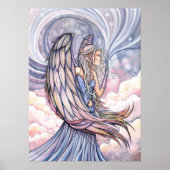 Poster Beauful Angel Print van Molly Harrison (Voorkant)