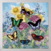  Poster "Beauful Butterflies" (Voorkant)