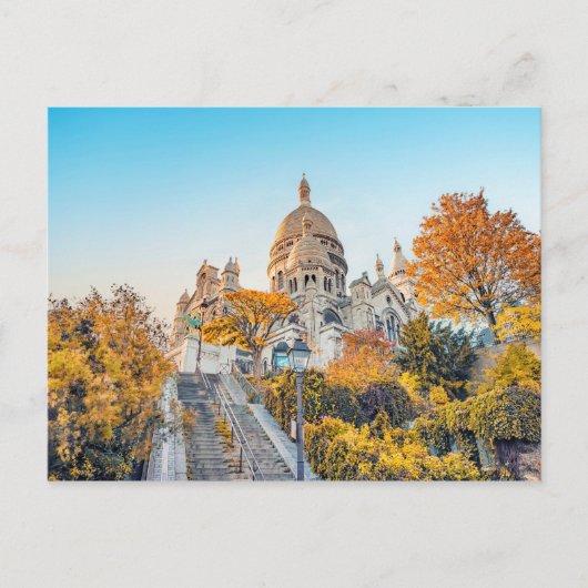 Poster Beauful Sacre Coeur Briefkaart (Voorkant)