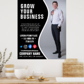 poster BEDRIJFSaangepaste logo kweken (Keuken)