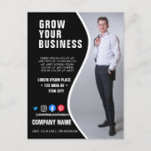 poster BEDRIJFSaangepaste logo kweken Briefkaart (Voorkant)