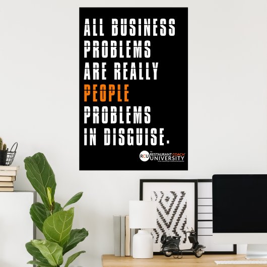 Poster Bedrijfsproblemen RCU (Thuiskantoor)