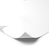 Poster - Beer slapen op de kam maan (Hoek)