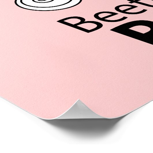 Poster Beethoven Rocks Beethoven (Hoek)