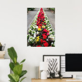 Poster Begonias (Thuiskantoor)