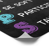 POSTER Beheer gedrag in klaslokaal groepsregels (Hoek)