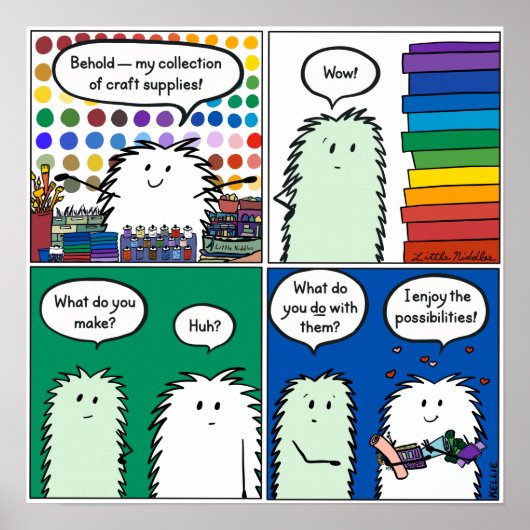 Poster: Behold — Mijn Collectie van de ambachtelij Poster (Voorkant)