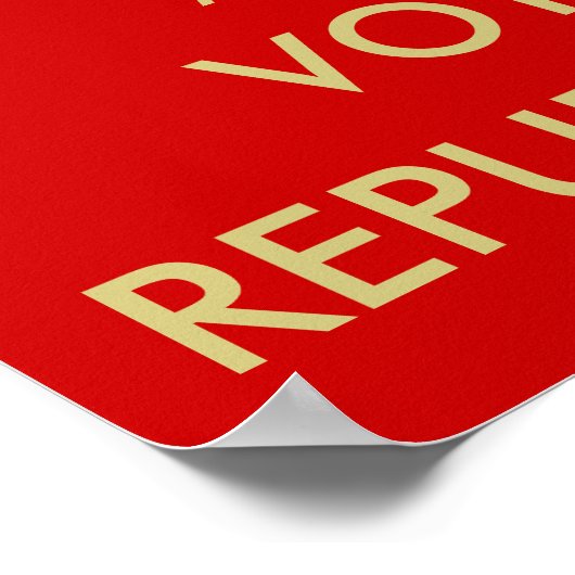 poster "BEHOUD KALM EN STEMMING" (Hoek)