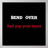 poster belastingen (Voorkant)