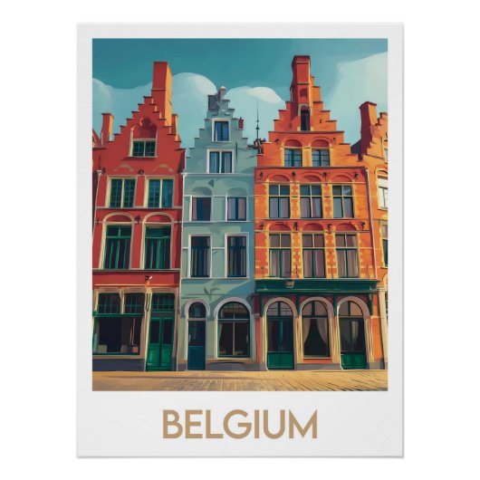 Poster Belgium (Voorkant)