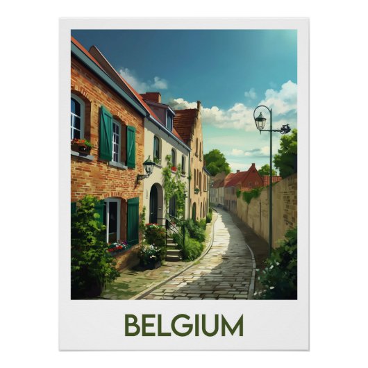 Poster Belgium (Voorkant)