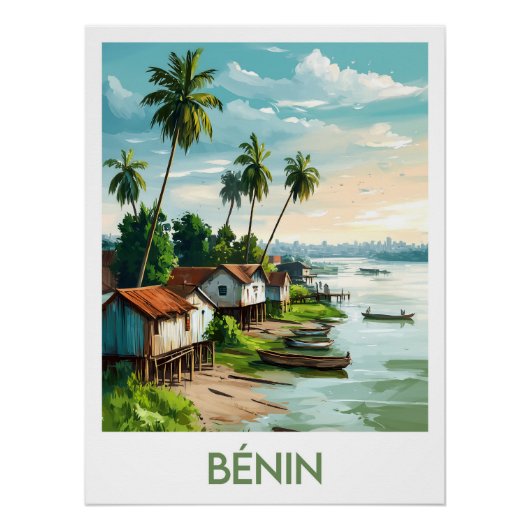 Poster Benin (Voorkant)