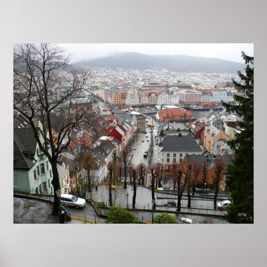 Poster, Bergen van Skansen Poster (Voorkant)