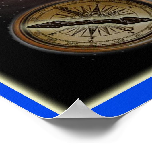 Poster Bermuda Triangle (Hoek)