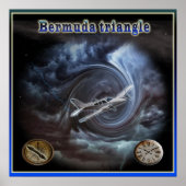 Poster Bermuda Triangle (Voorkant)