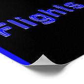 Poster Bermuda Triangle (Hoek)