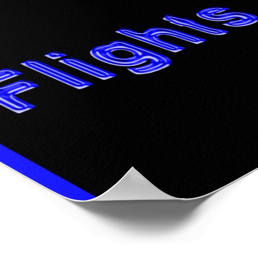 Poster Bermuda Triangle (Hoek)