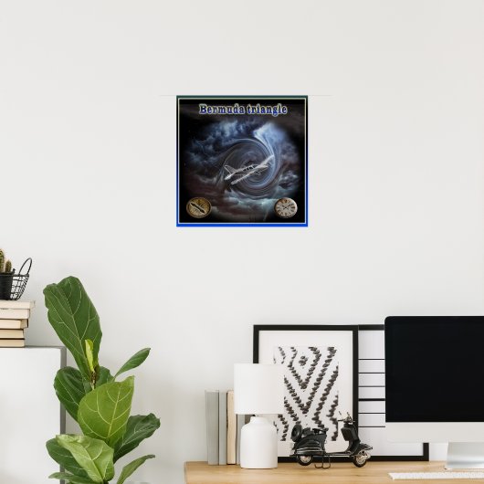 Poster Bermuda Triangle (Thuiskantoor)