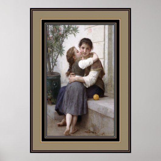 Poster beroemde artiesten een beetje coaxing (1890 (Voorkant)