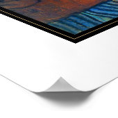 Poster beroemde artiesten Henri de Toulouse Lautre (Hoek)