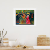 Poster beroemde artiesten Henri de Toulouse Lautre (Keuken)