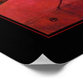 Poster beroemde artiesten Henri de Toulouse Lautre (Hoek)