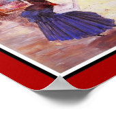 Poster beroemde artiesten Jean Béraud (Hoek)