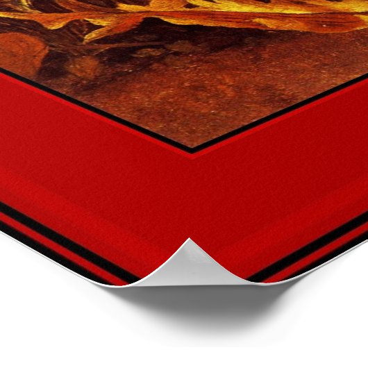 Poster beroemde artiesten op canvas 2 (Hoek)