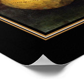 Poster beroemde  Elizabeth I van Engeland (Hoek)