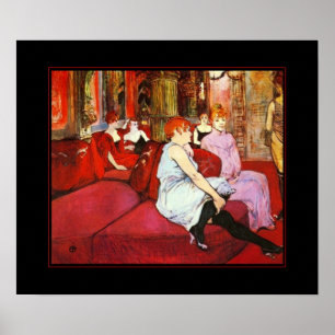 Poster Beroemde Kunstenaars Henri de Toulouse Laut