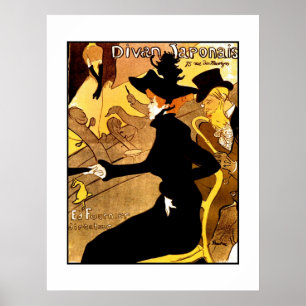 Poster Beroemde Kunstenaars Henri de Toulouse Laut