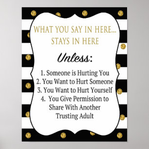 Poster beroepsgeheim