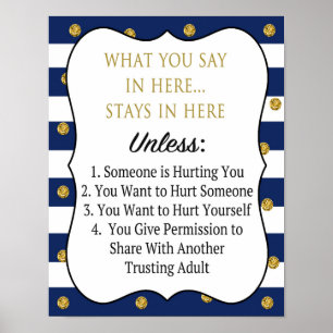 Poster beroepsgeheim