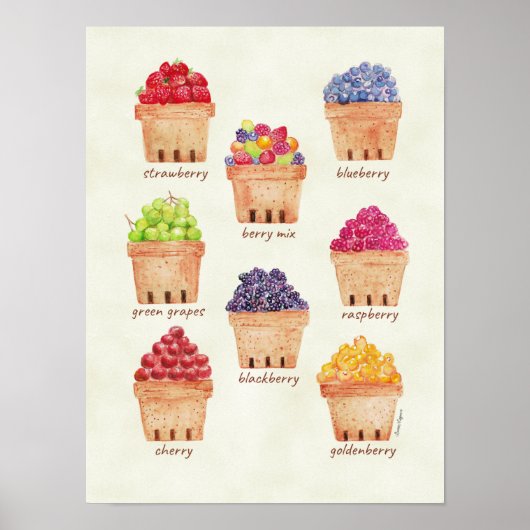 POSTER BERRY (Voorkant)