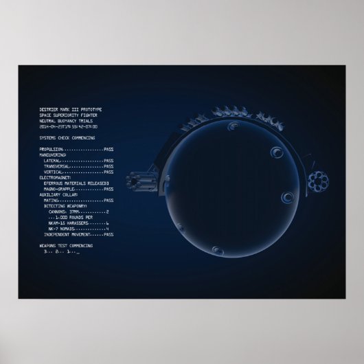 Poster Besterierssystemen controleren ~ OrbitalDef (Voorkant)