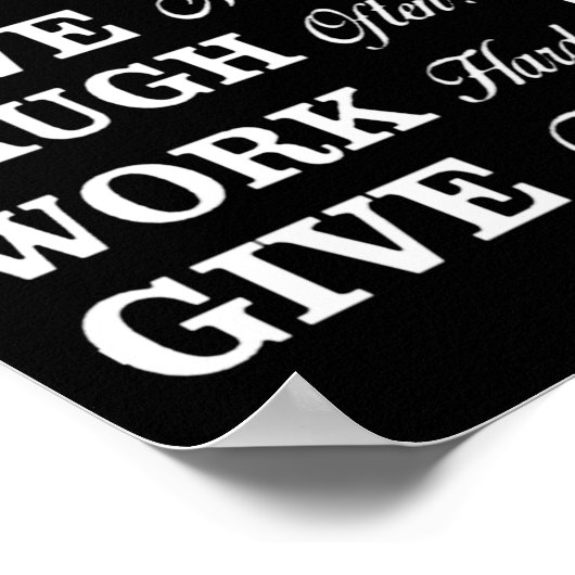 Poster beter menselijk gedrag (Hoek)