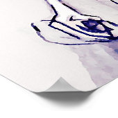 Poster Bezoekende Mode Illustratie (Hoek)