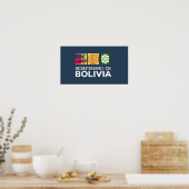 Poster bicentenario de Bolivia (Keuken)