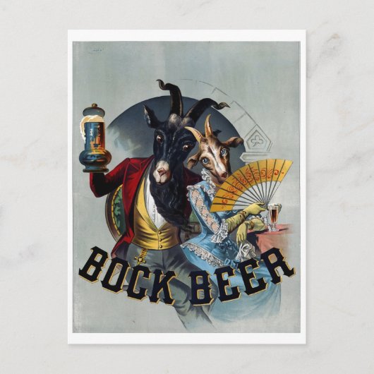 poster  bier briefkaart (Voorkant)