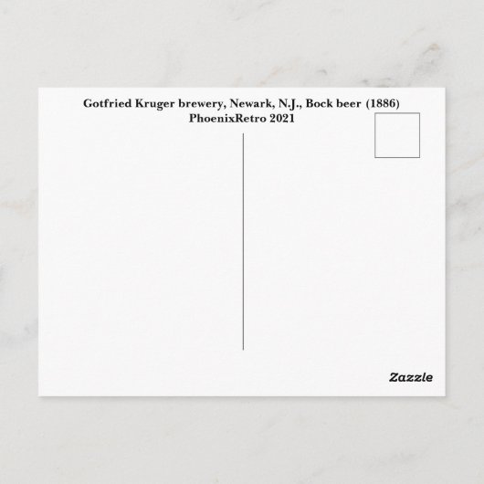 poster bier briefkaart (Achterkant)