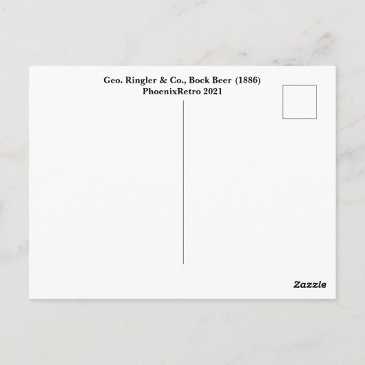 poster bier briefkaart (Achterkant)