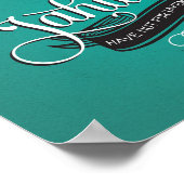 Poster Bijbelscriptie psalms 9:10-wandkunst (Hoek)