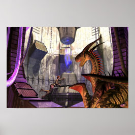 Poster bijna chase-einde (18 x 12 inch) Art Print